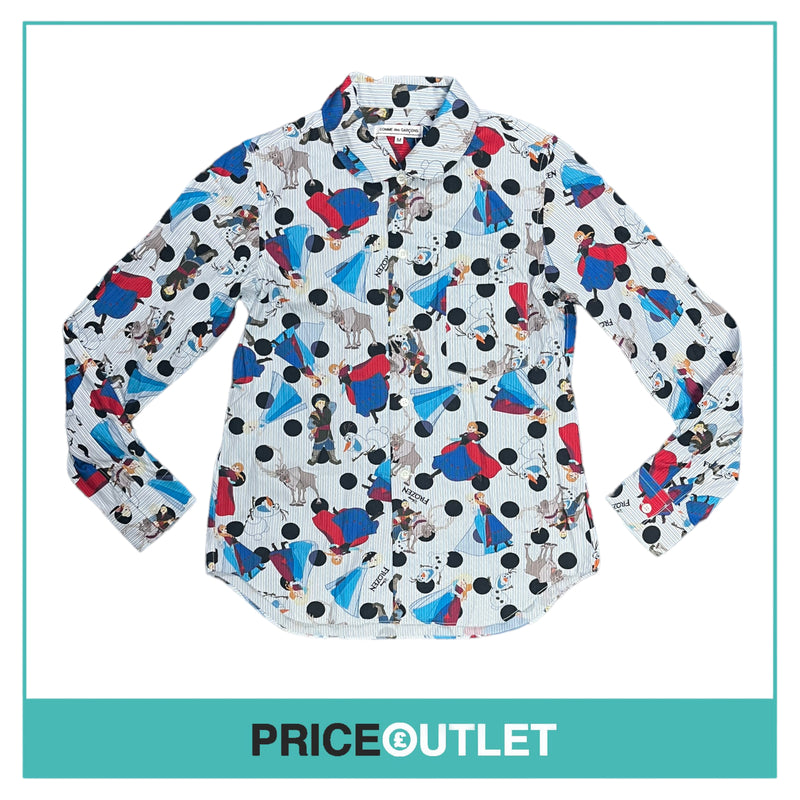 Comme des Garçons - Disneys Frozen Womens Shirt - Size M - BRAND NEW WITH TAGS