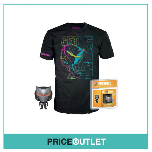 Funko - Fortnite Pocket Pop! & Tee Box Omega