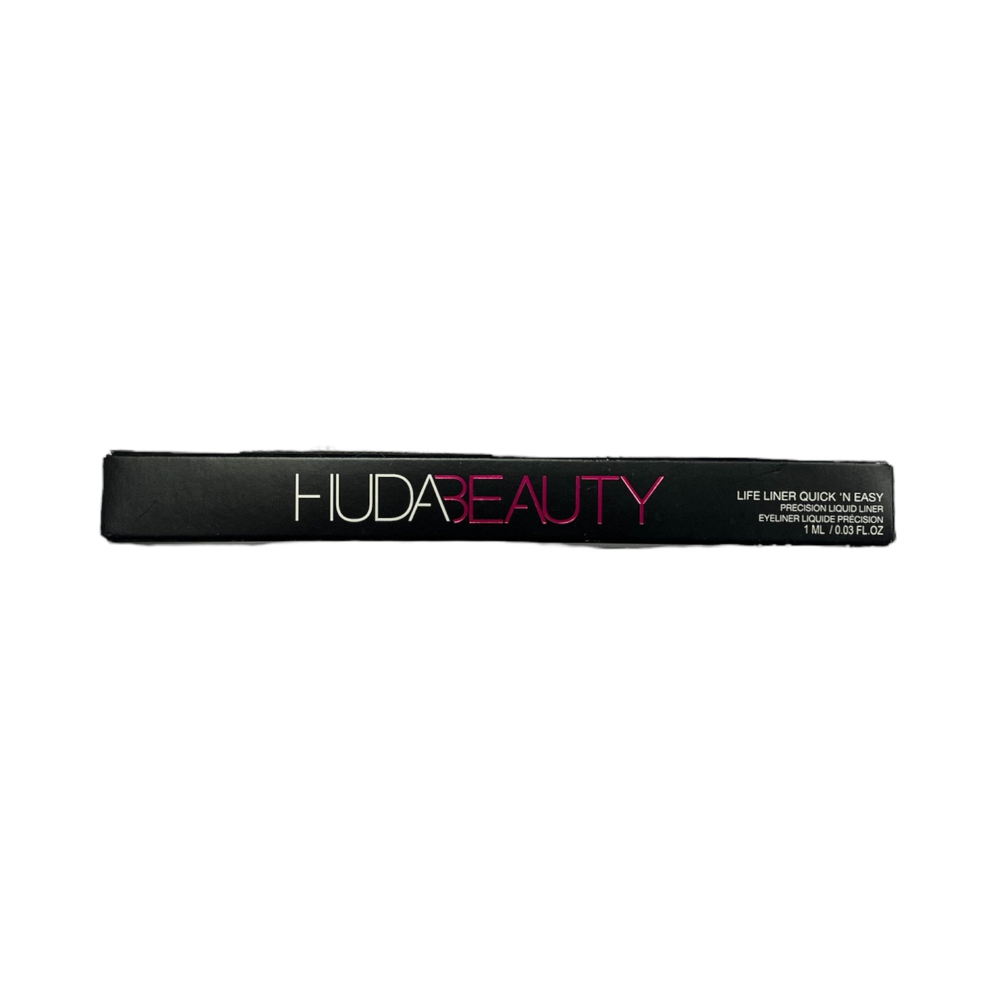 HUDA BEAUTY eyeliner pencil on a white background