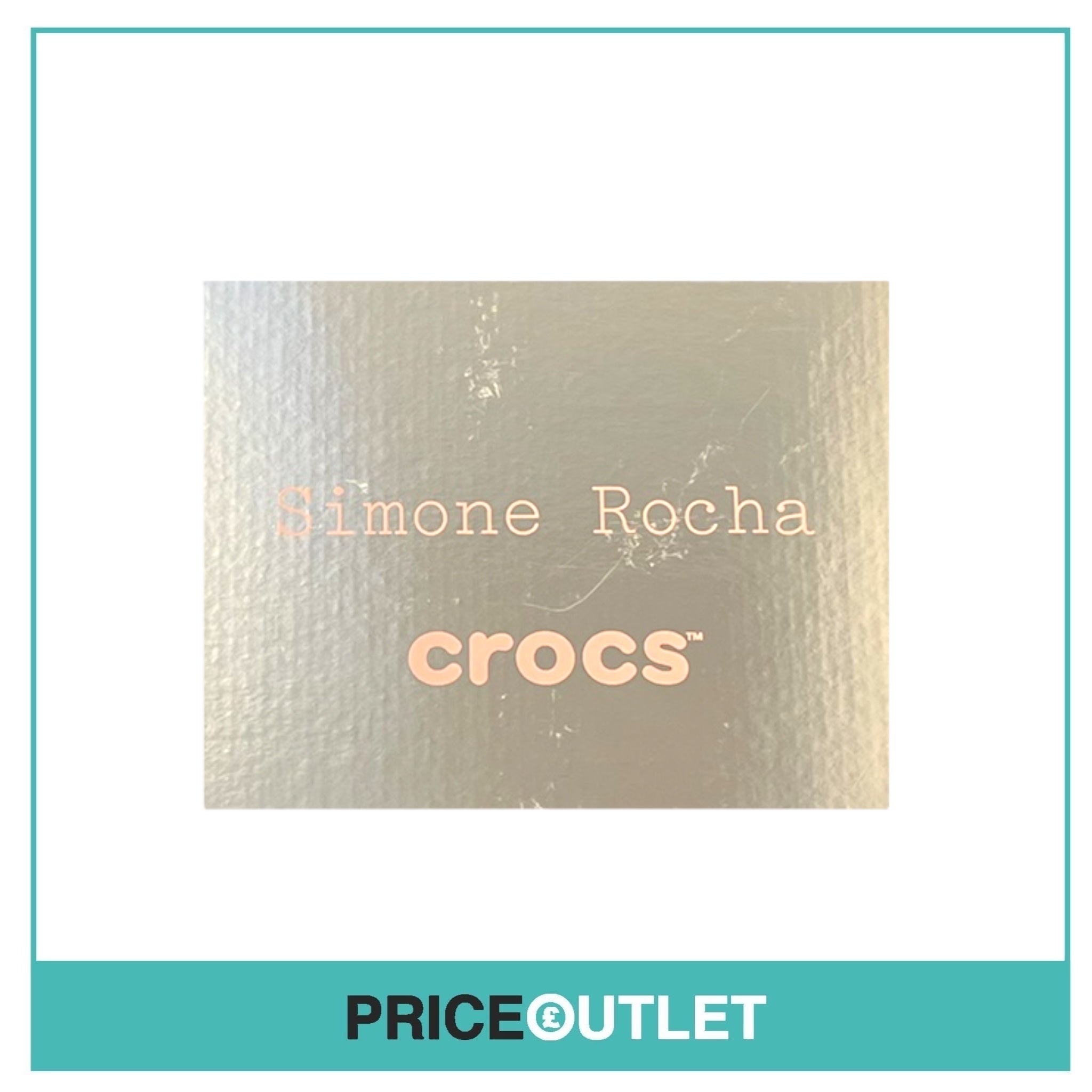 Simone Rocha X Crocs - Siren Black Crocs - Size UK m5/w6 - BRAND NEW