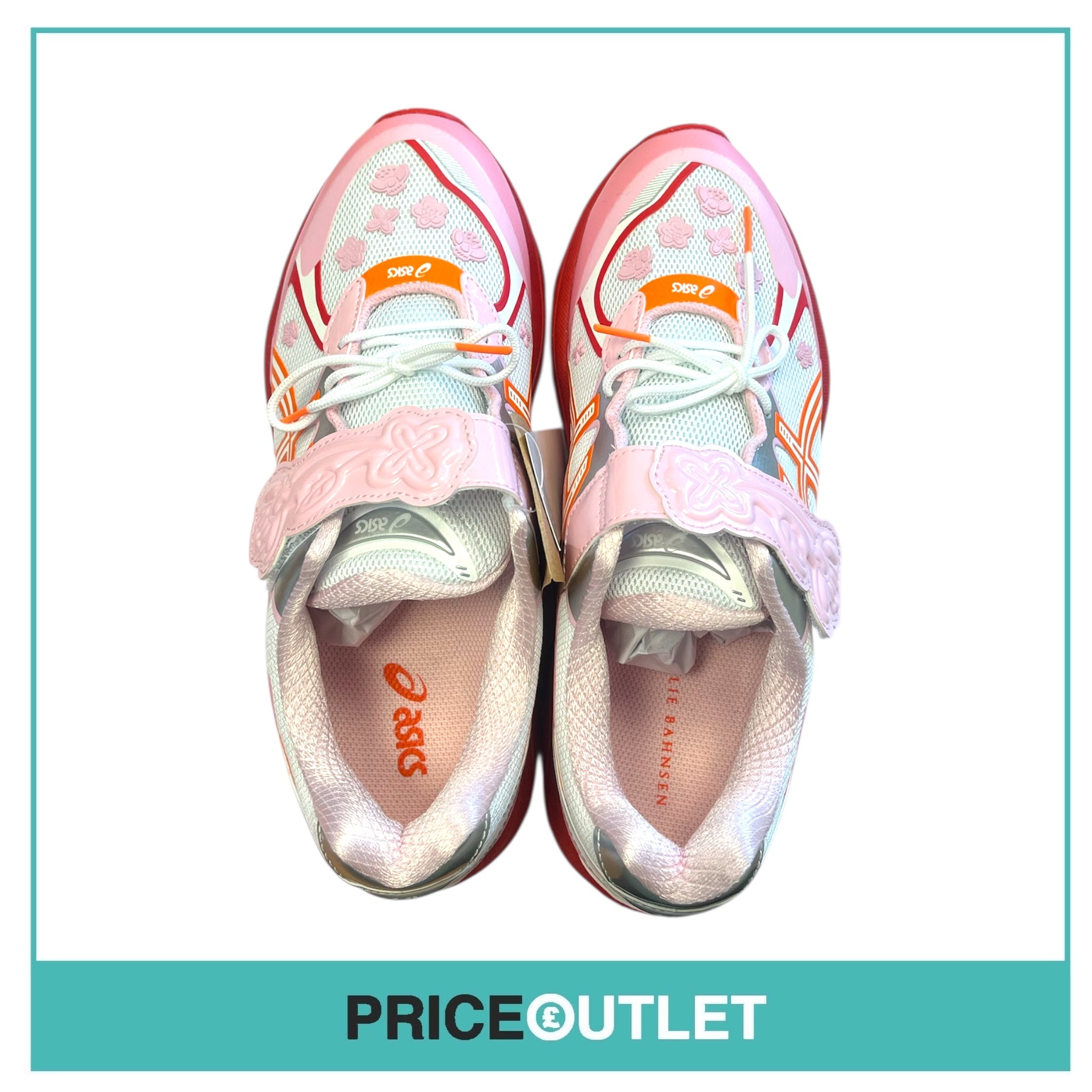Asics - Cecilie Bahnsen - GT-2160 Trainers in White & Habanero- Size UK 6.5 Men’s/ 7 women’s - BRAND NEW
