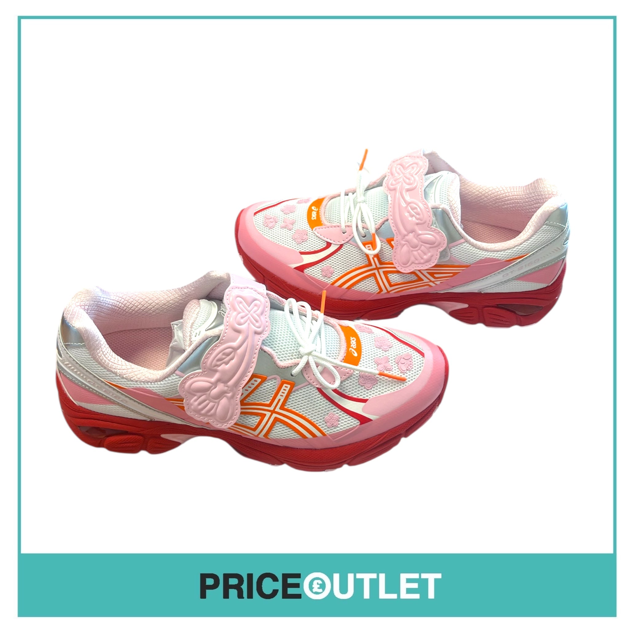 Asics - Cecilie Bahnsen - GT-2160 Trainers in White & Habanero- Size UK 6.5 Men’s/ 7 women’s - BRAND NEW