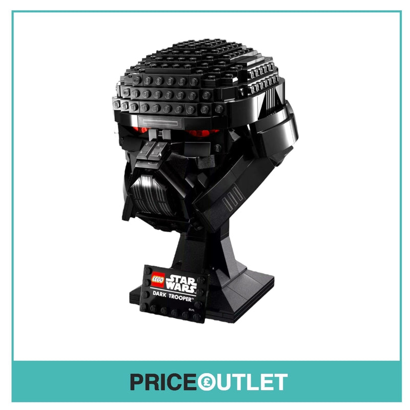 Lego - Star Wars Dark Trooper Helmet - BRAND NEW (Damaged)