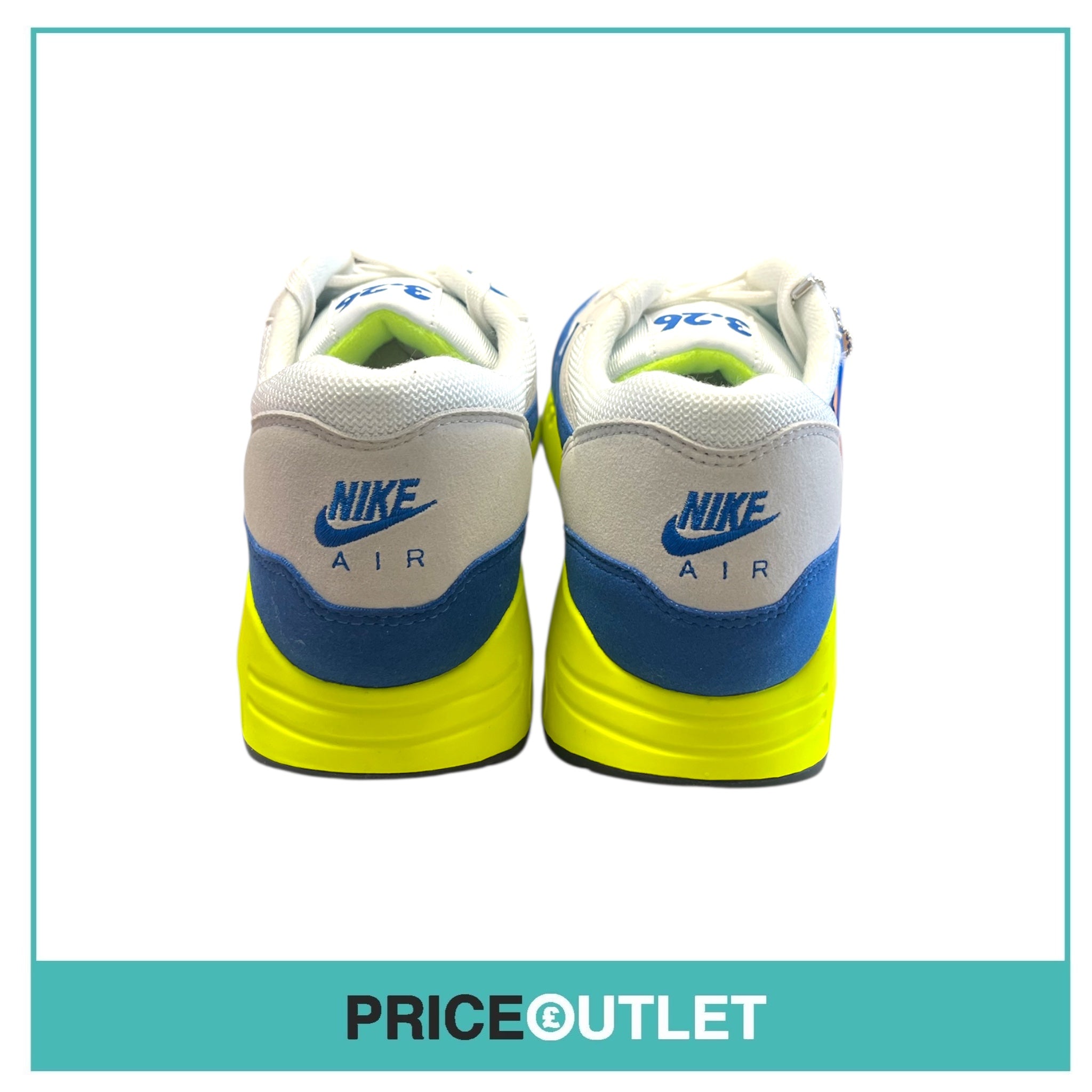 Nike - Air Max 1 ‘86 OG - Sail & Royal Blue - Size UK 10.5 - BRAND NEW