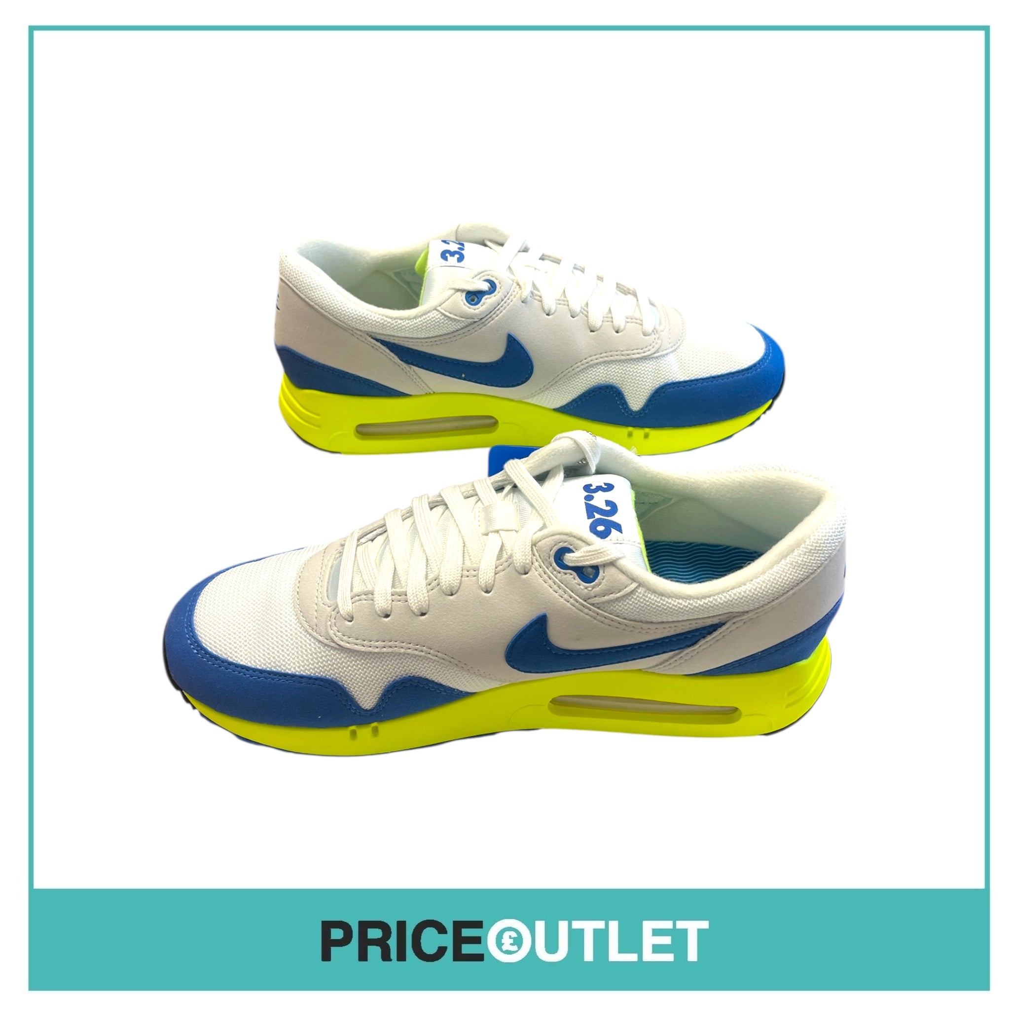 Nike - Air Max 1 ‘86 OG - Sail & Royal Blue - Size UK 10.5 - BRAND NEW