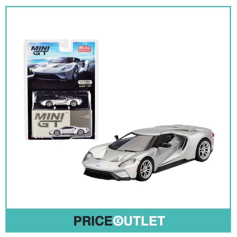 Mijo Exclusives - Mini GT ford GT Ingot Silver
