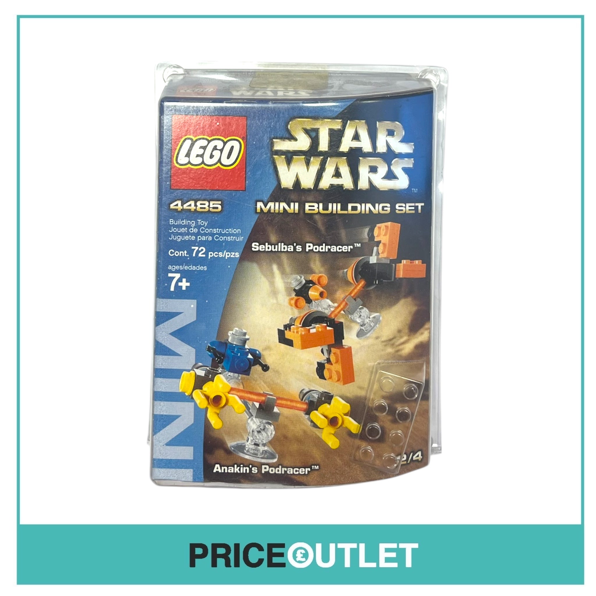 Lego - Star wars Mini Building Set - Sebulba’s Podracer & Anakin’s Podracer 2/4 - BRAND NEW