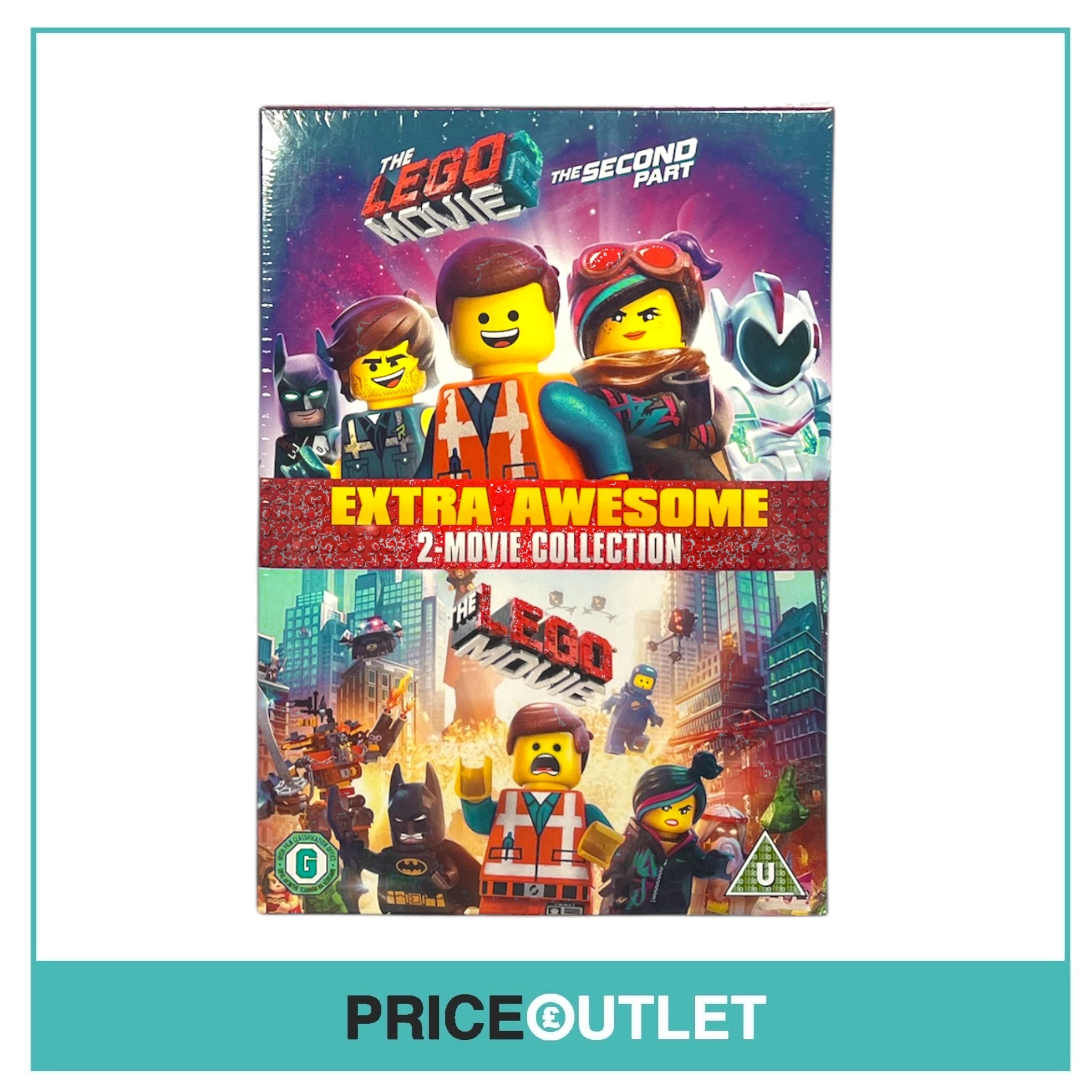 The Lego Movie - The Second Part - Extra Awesome 2-Movie Collection - BRAND NEW