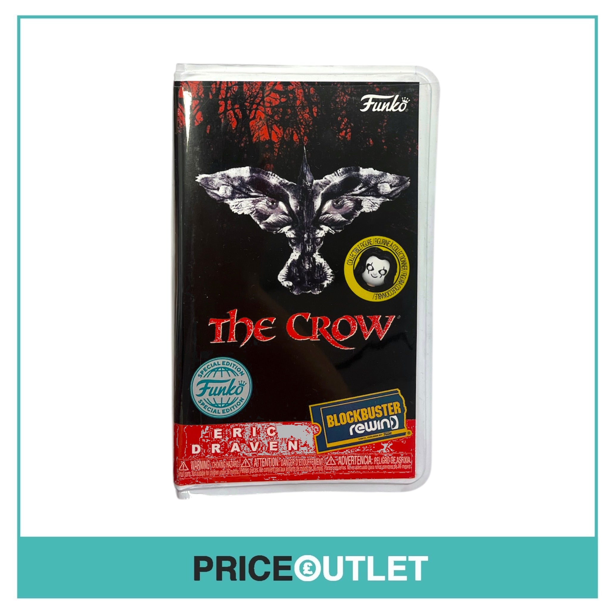 Funko - The Crow - Eric Draven Blockbuster Rewind (Special Edition)(Damaged)