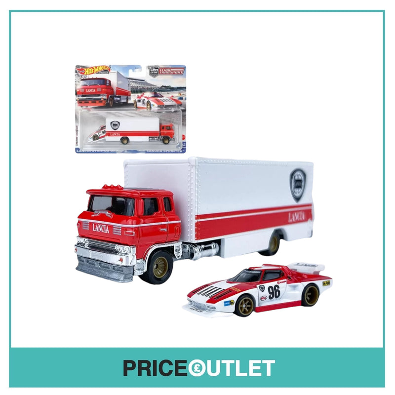 Hot Wheels Team Transport - Lancia Stratos Group 5 & Sakura Sprinter - Slight Damage
