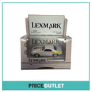 Lexmark - Johnny Lightning White 1969 Camaro White Tires Gold Wheels - Damaged Box