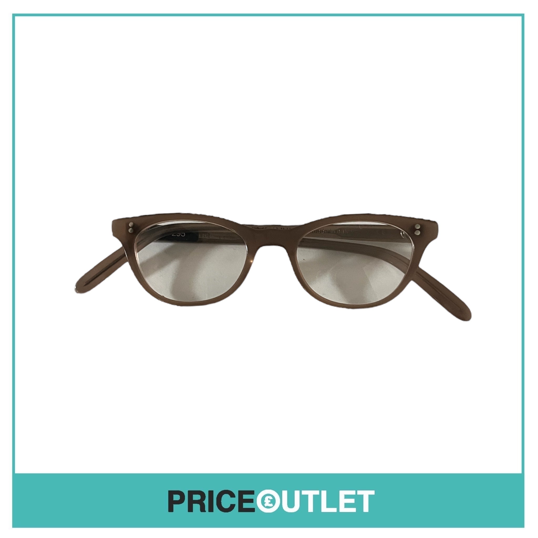 Clear Lens Brown Frame Glasses RRP £325 (3)