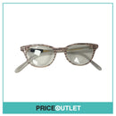 Clear Lens Light Pink Print Glasses RRP £325