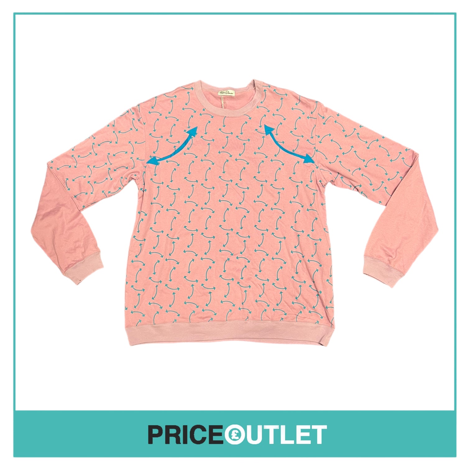 Kim Jones - Lilac and Blue Sweater - Size S - BRAND NEW WITH TAGS