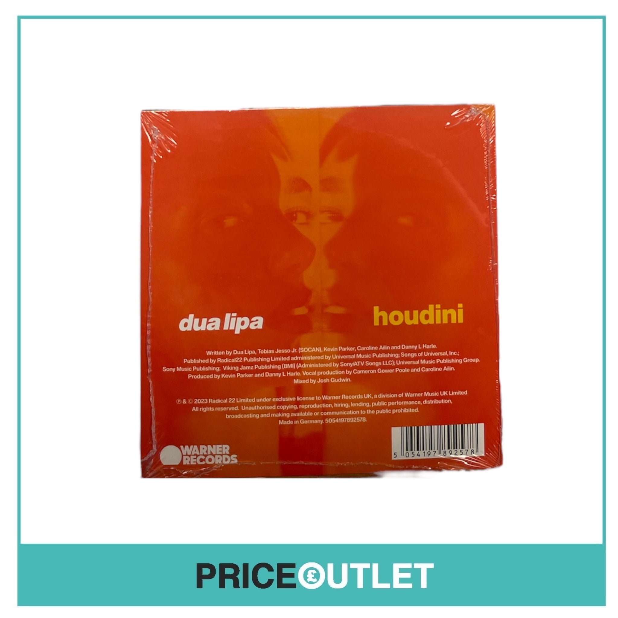 Dua Lipa - Houdini CD Single - Limited Edition - BRAND NEW & SEALED