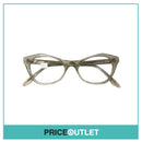 Clear Lens Gold Glitter Glasses