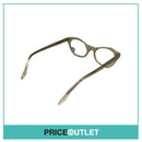 Clear Lens Gold Glitter Glasses