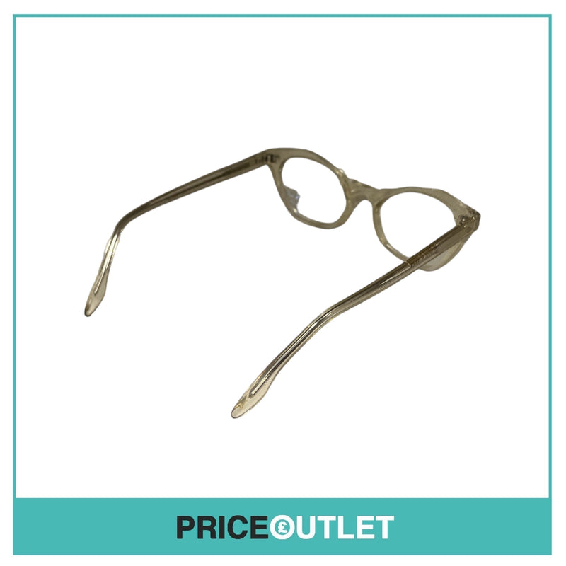 Cutler & Gross - Clear Lens Gold Glitter Glasses