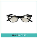Clear Lens Black Frame Glasses RRP £325 (2)