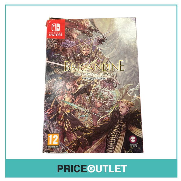 Nintendo Switch - Brigandine - The Legend Of Runersia - Collectors Edition (Damaged)