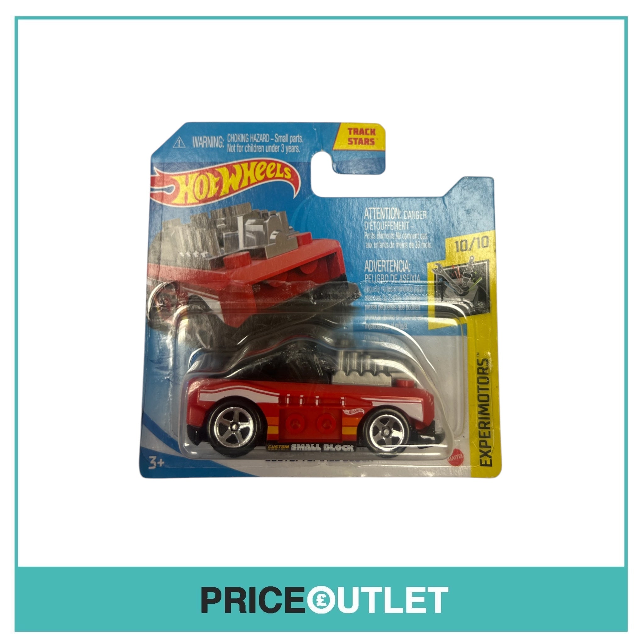 Hot Wheels Experimotors - Custom Small Block  - 10/10