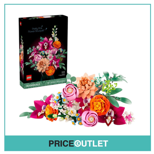 Lego - Botanicals - Pretty Pink Flower Bouquet #10342 (Damaged)