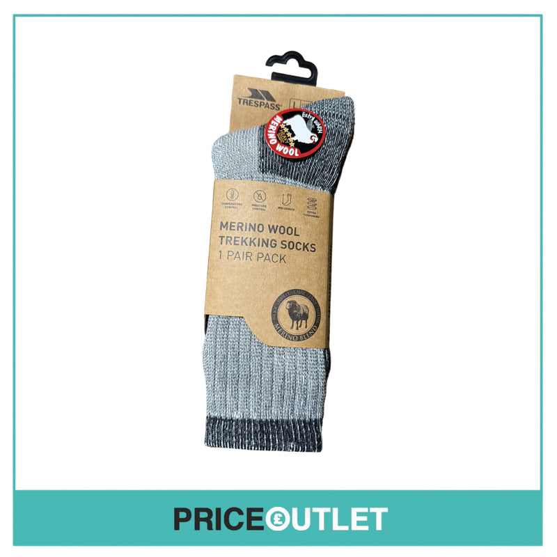 Trespass  Merino Wool Trekking Socks - BRAND NEW IN PACKAGING