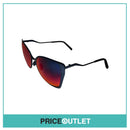 Blue Sunglasses with Animal Print Detail