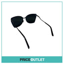 Blue Sunglasses with Animal Print Detail