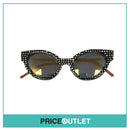Reflective Lens Square Print Sunglasses RRP £325