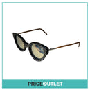 Reflective Lens Square Print Sunglasses RRP £325