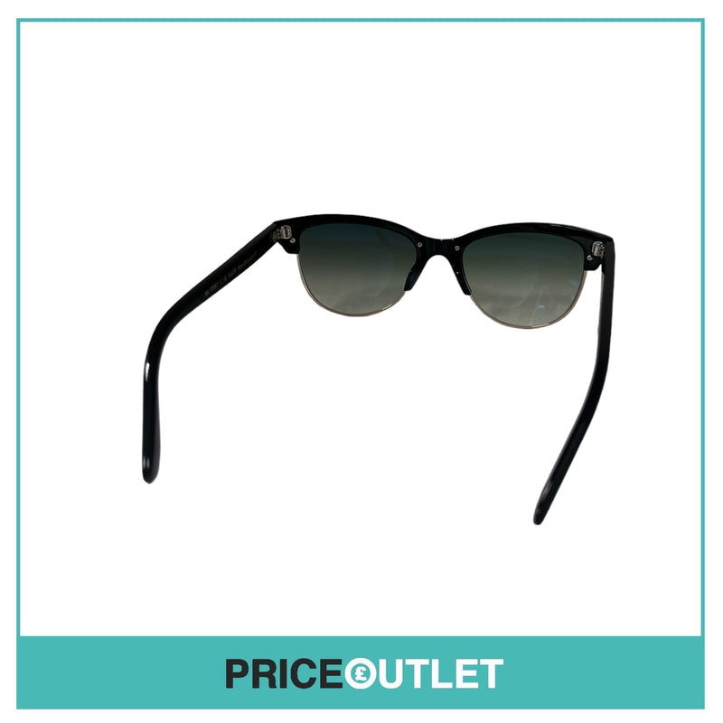 Black & Gold Rim Sunglasses