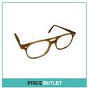 Clear Lens Beige Pilot's Glasses RRP £325