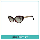 Clear Lens Red Cat Eye Glasses RRP £325
