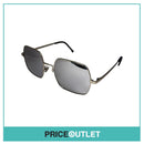 Black And Silver Sunglasses With Reflective Lens RRP £325
