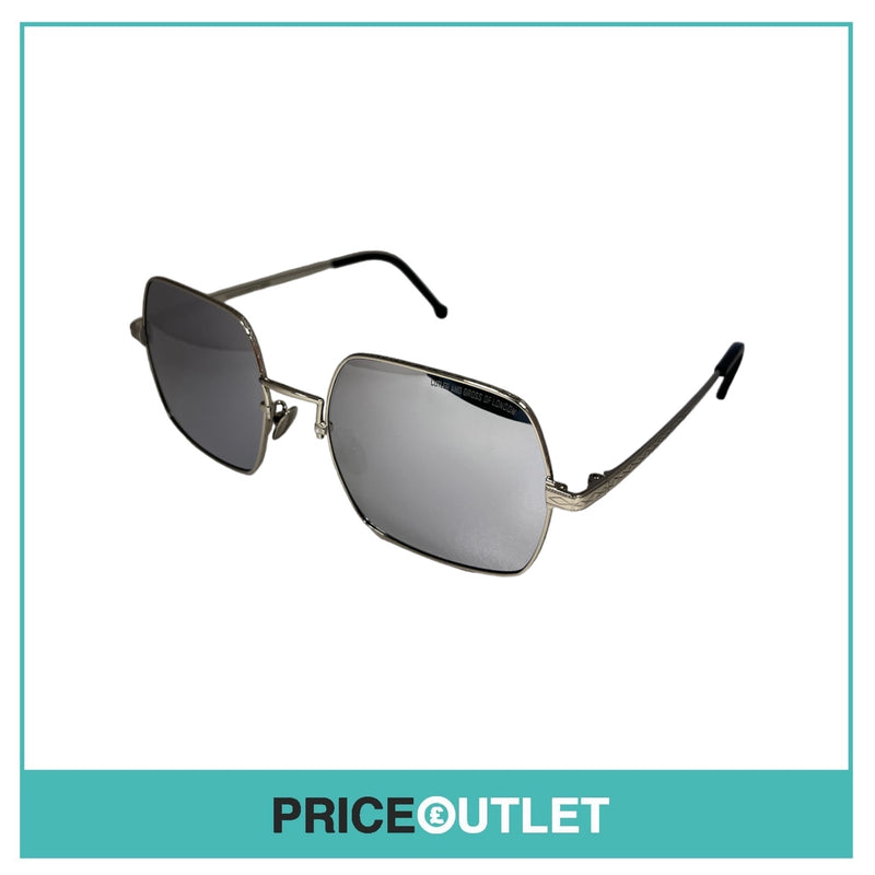 Black And Silver Sunglasses With Reflective Lens RRP £325