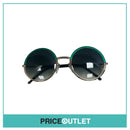 Green Glitter Frame Sunglasses RRP £325