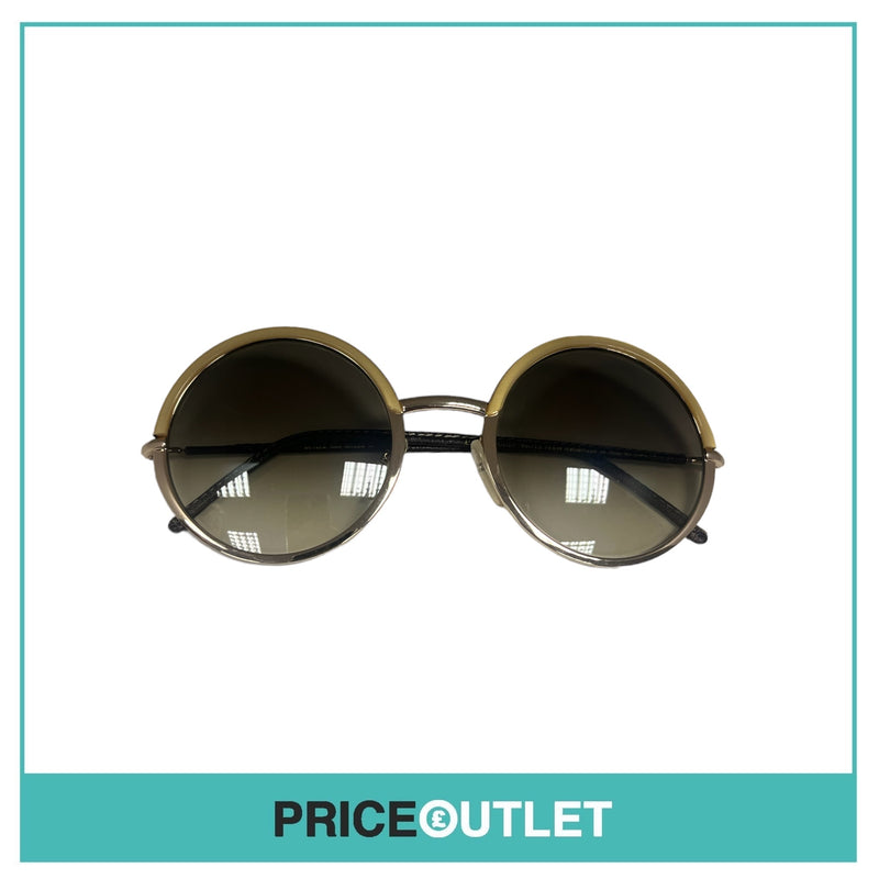 Cutler & Gross - Gold Frame Round Glasses RRP £325