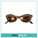 Leopard Print Sunglasses With Orange Tinted Lens RRP £325
