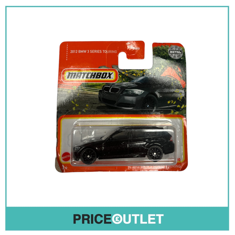 Matchbox - 2012 BMW 3 Series Touring 58/100 (Black) - Damaged