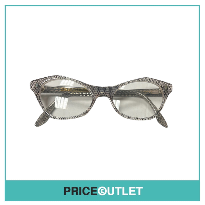 Cutler & Gross - Clear Lens Patterned Glasses RRP £325