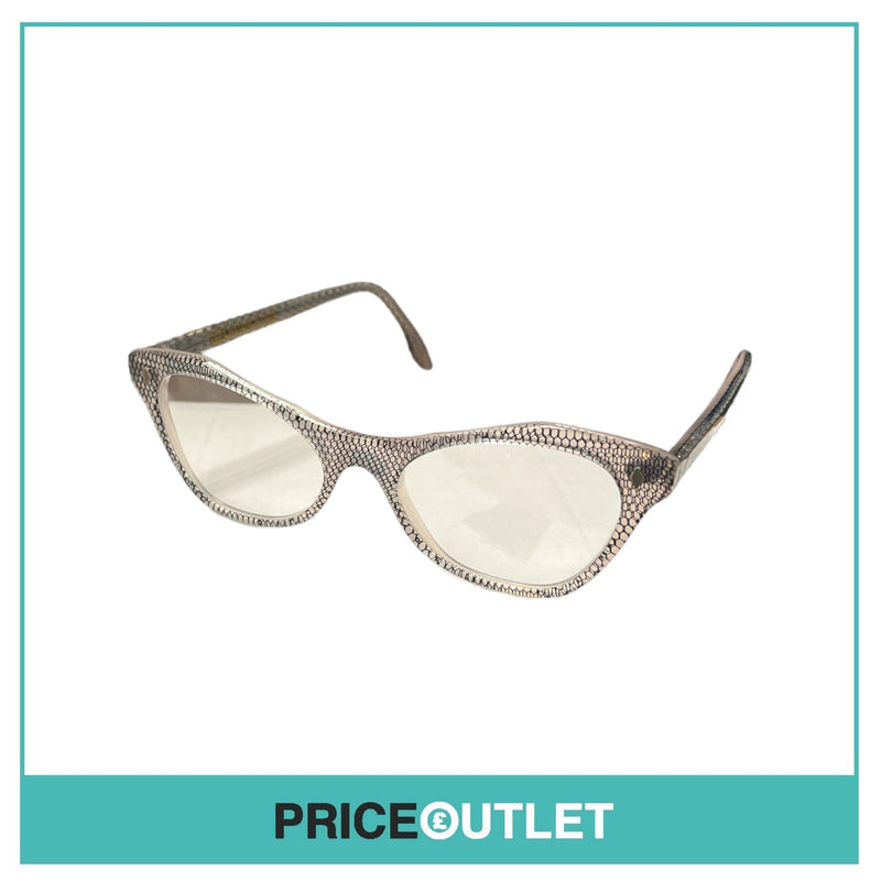 Cutler & Gross - Clear Lens Patterned Glasses RRP £325
