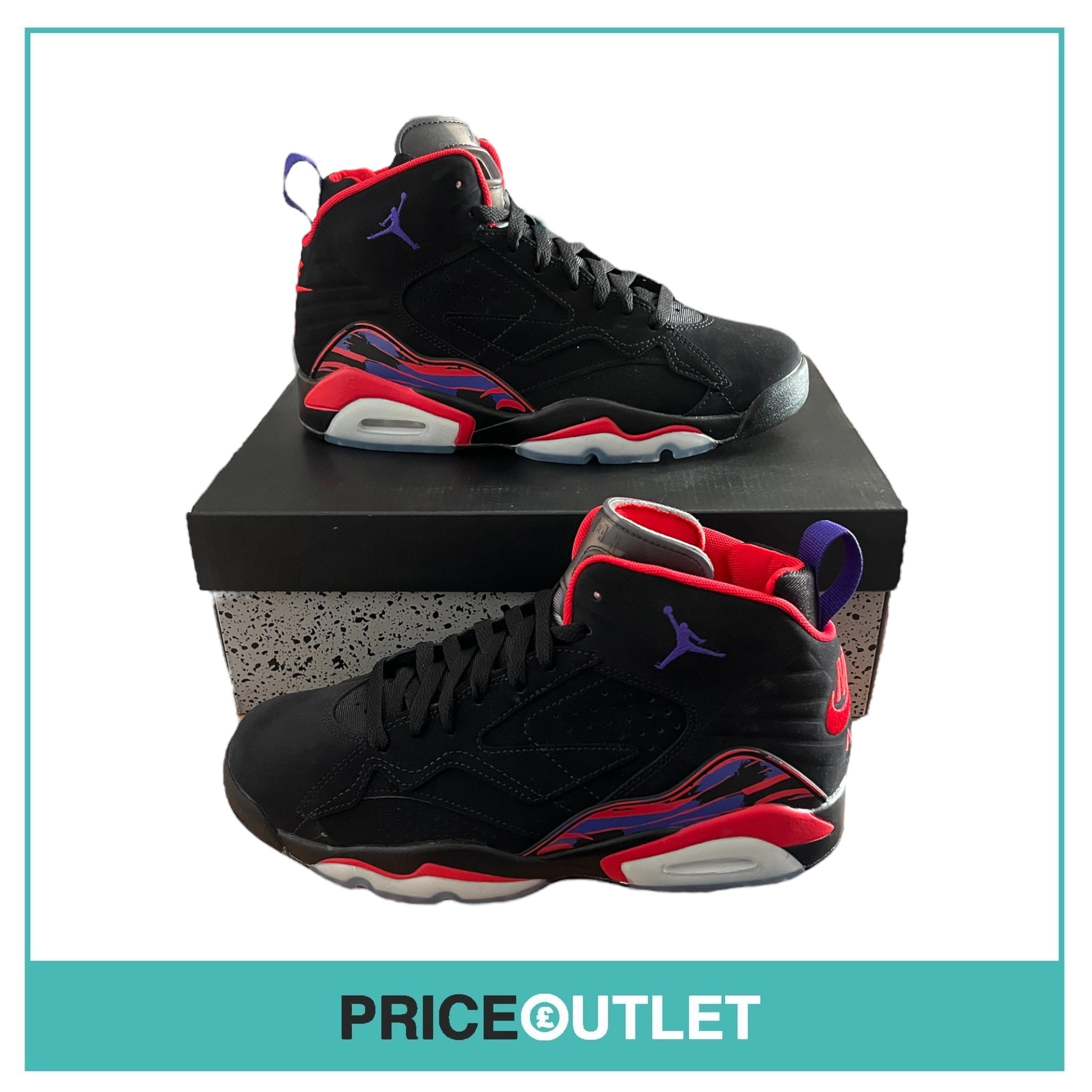 Nike - Air Jordan MVP - Black & Dark Concord - Size UK 7 - BRAND NEW