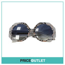 Black & Orange Patterned Sunglasses RRP £325