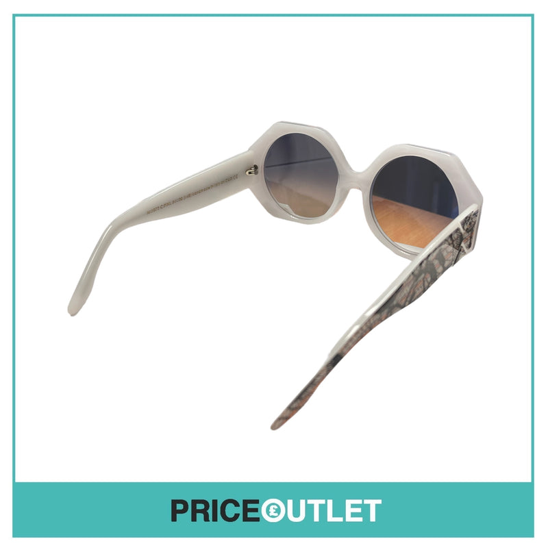 Cutler & Gross - Black & Orange Patterned Sunglasses RRP £325