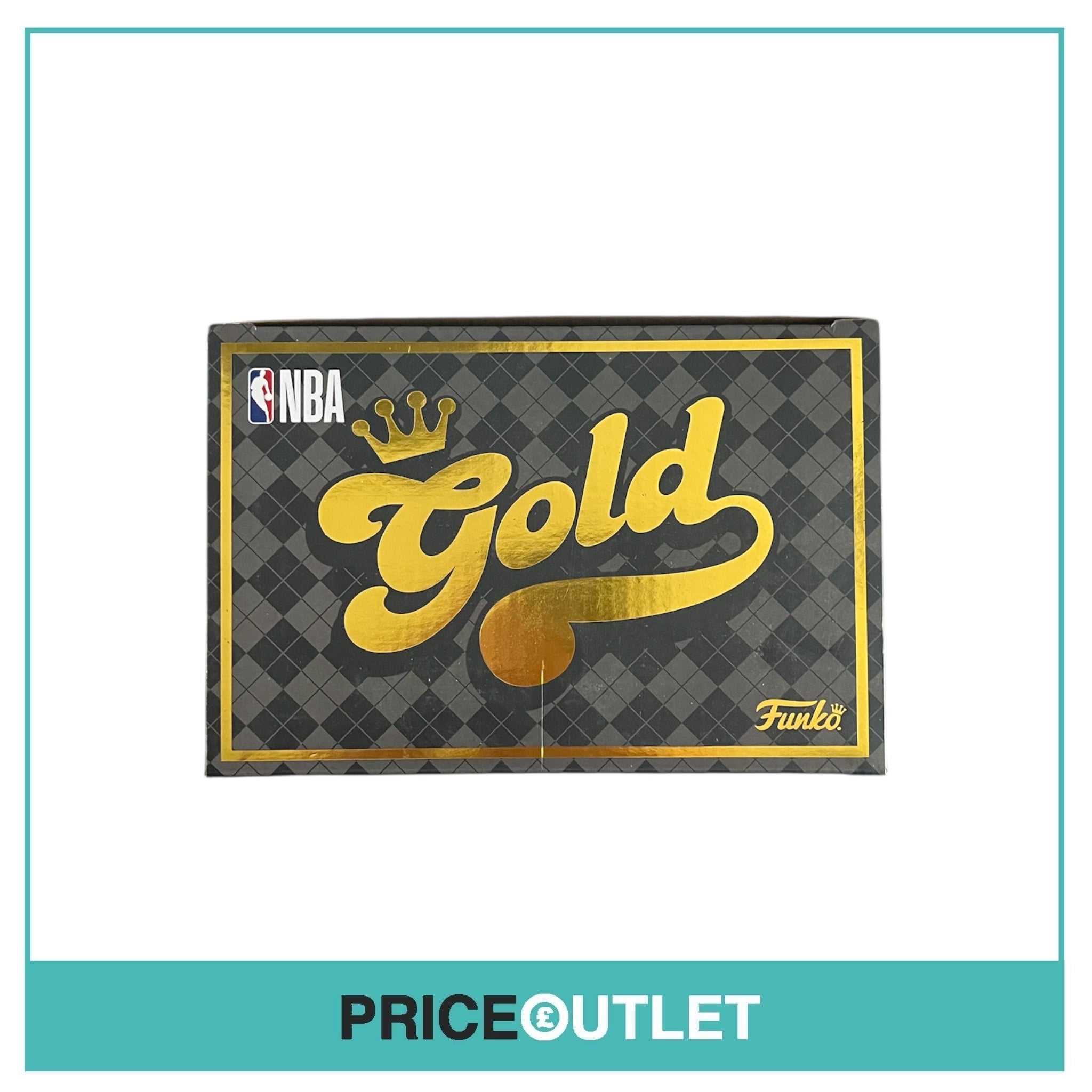 Funko Gold - James Harden CHASE (Blue Jersey) - 12" Premium Vinyl Figure - Brand New Sealed (Slight Damage)
