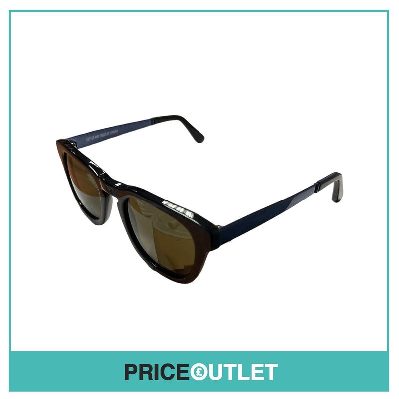 Blue Leopard Print Sunglasses RRP £325