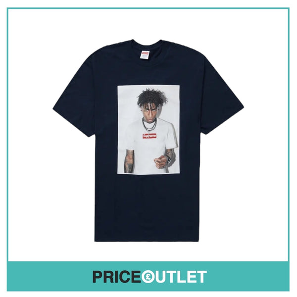 Supreme x NBA - Youngboy Photo Tee FW23 - Men's Size S In Black - BRAND NEW & SEALED