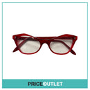Clear Lens Red Frame Glasses RRP £325 (5)