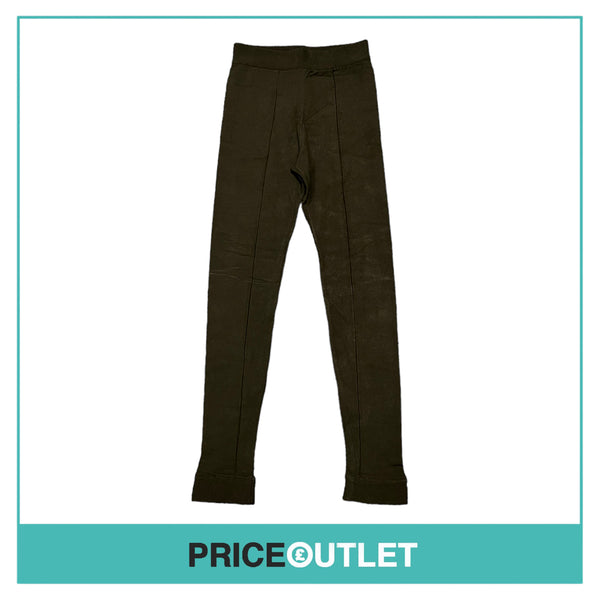 Sara Lanzi - Black Knit Long Light Leggings - Size XS - BRAND NEW WITH TAGS